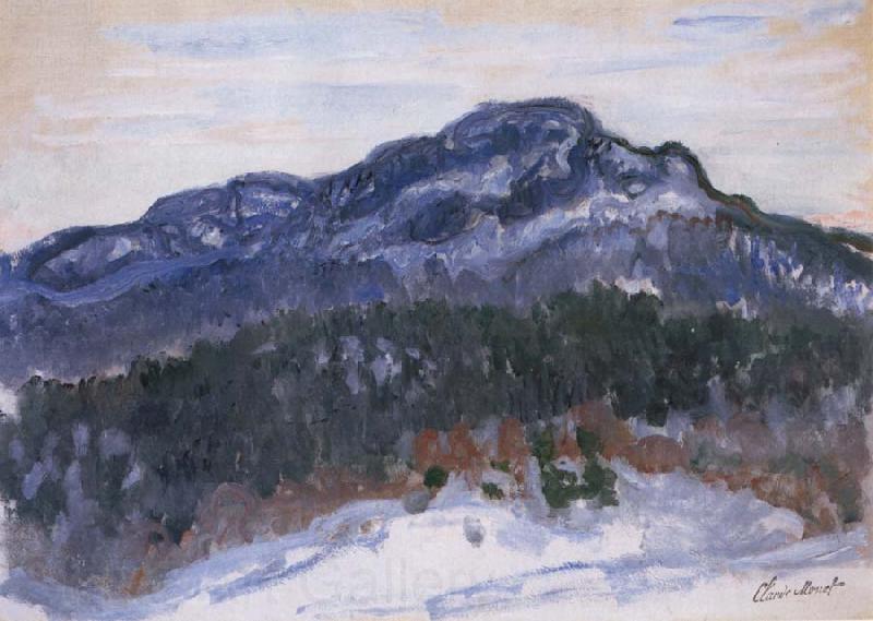 Claude Monet Mount Kolsaas Norge oil painting art